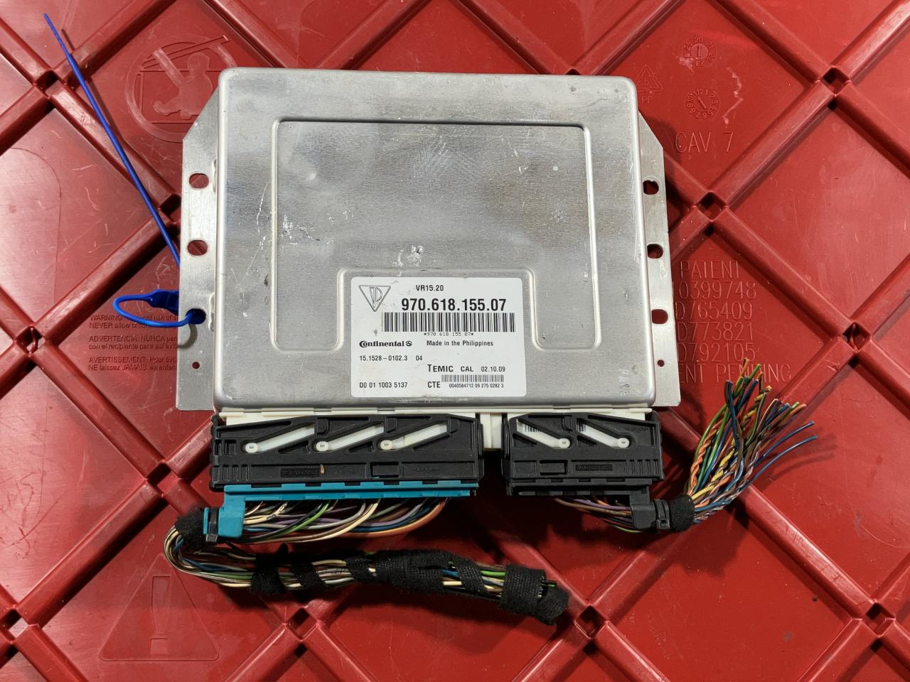 блок управления подвеской Porsche Panamera 970 2009, 3.6 л., M 46.20, бензин, АКПП, хетчбэк 5 дв., 97061815507 - фото №1