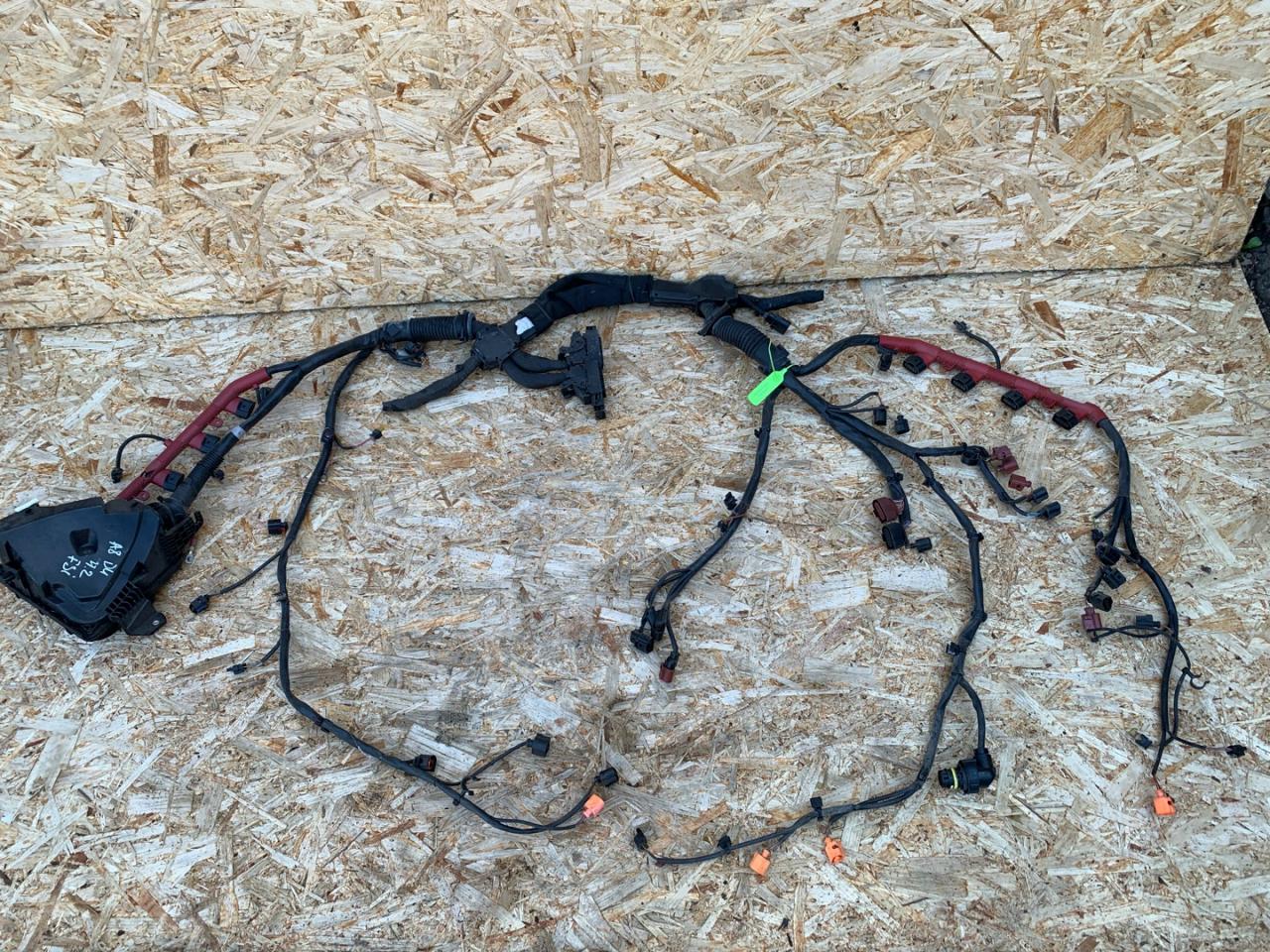 проводка двигателя Audi A8 D4/4H 2009, 4.2 л., CDRA, бензин, АКПП, седан, 4H1971713AE, 771000103AN - фото №1