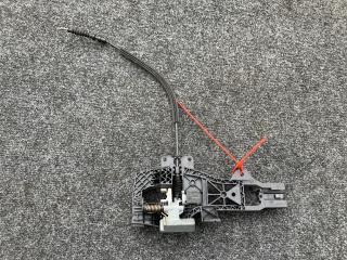 скелет ручки двери передней правой Audi Q7 4L 2008, 4.2 л., BAR, бензин, АКПП, внедорожник 5 дв., 4L0839886H