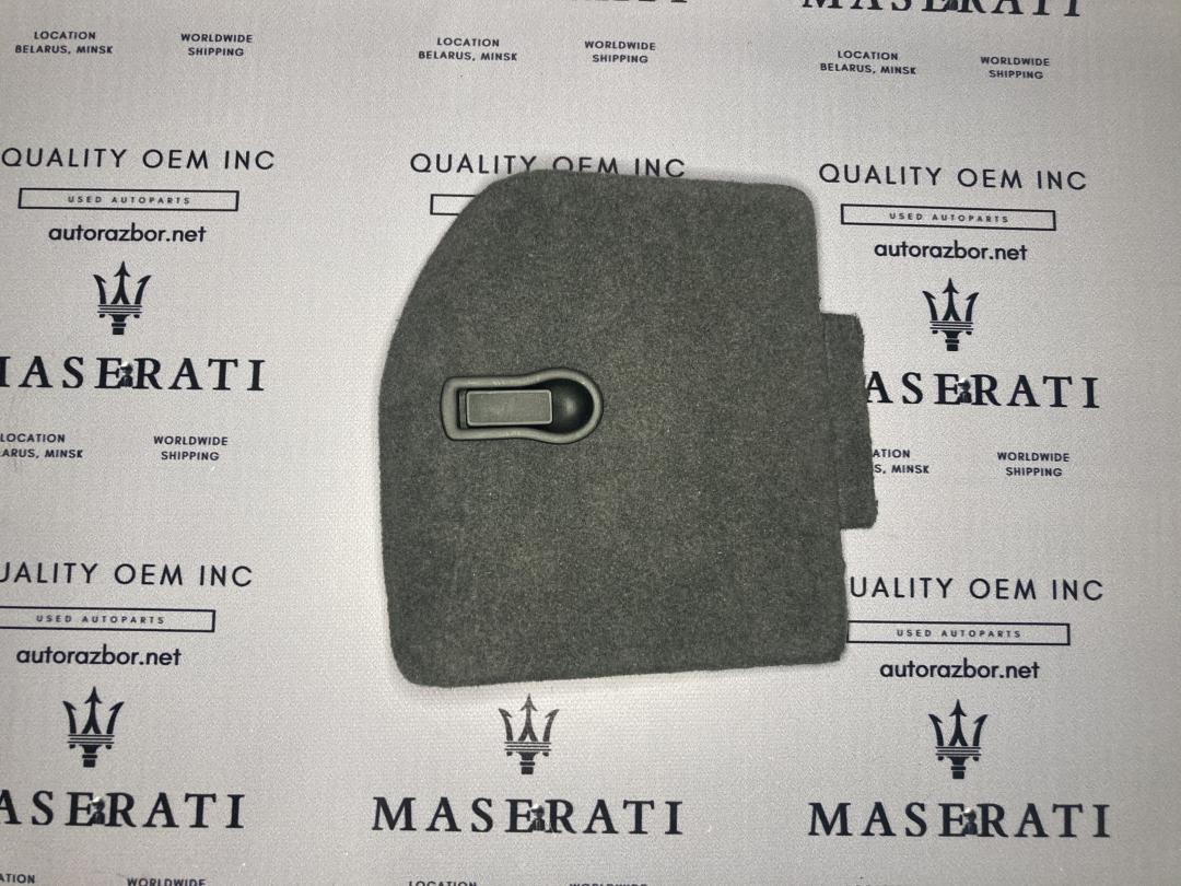 обшивка багажника Maserati Quattroporte 5 поколение 2005, 4.2 л., бензин, АКПП, черный, седан, 068446206, 80061306 - фото №1
