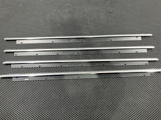 Комплект молдингов Audi A8 D3 [рестайлинг] 2007, 4.2 л., BVJ, бензин, седан, 4E0853283B, 4E0853284D, 4E4853763D