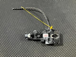 скелет ручки двери задней правой Audi Q7 4L 2008, 4.2 л., BAR, бензин, АКПП, внедорожник 5 дв., 4L0839886, 4L0839886A, 4L0839886H, 4L0839886F, 4L0839886F, 4L0839886J