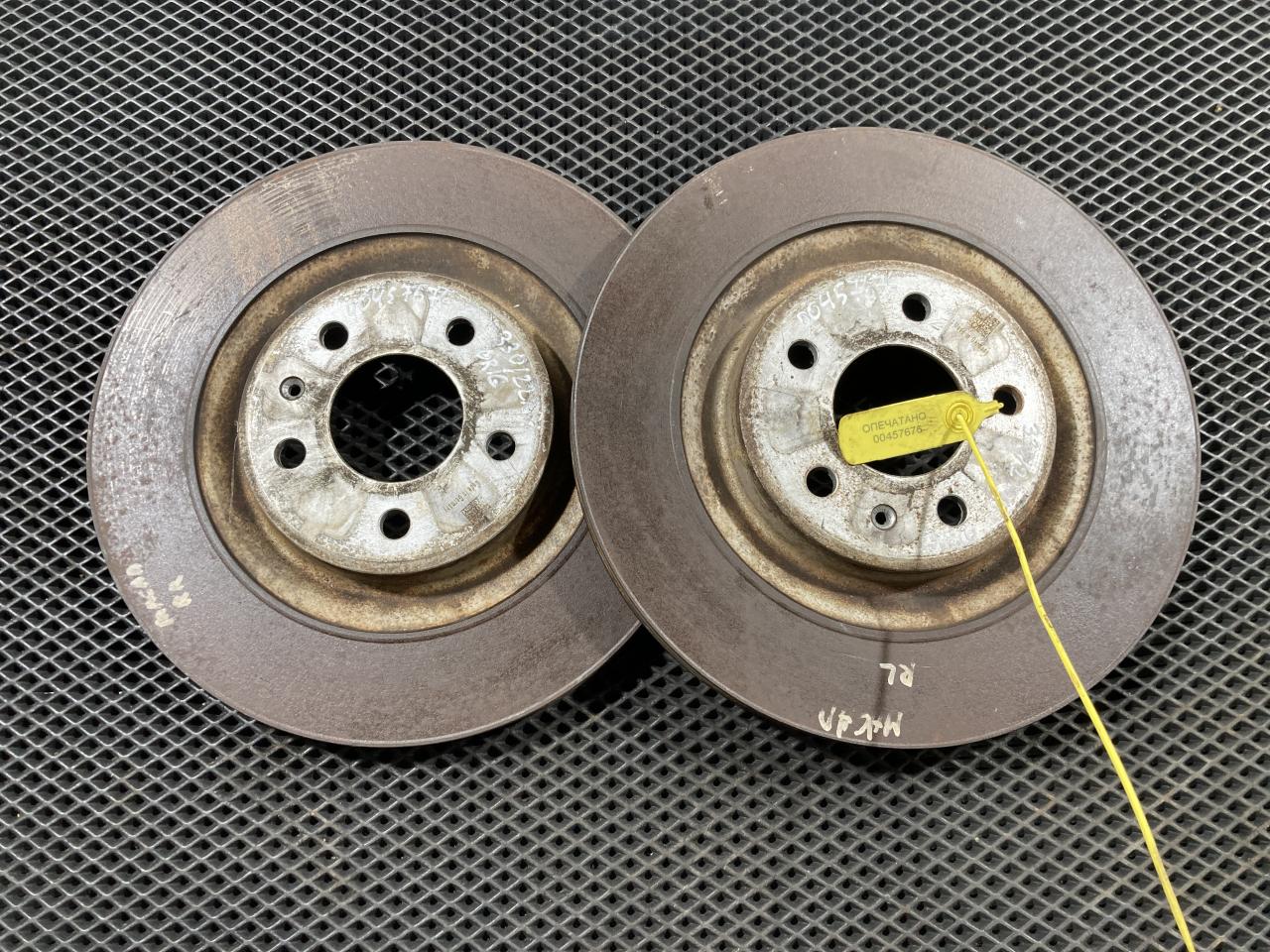 диски тормозные (комплект) Porsche Macan 1 поколение 95B 2015, 3.0 л., MCT.MA, бензин, АКПП, внедорожник 5 дв., 95B615601G - фото №1