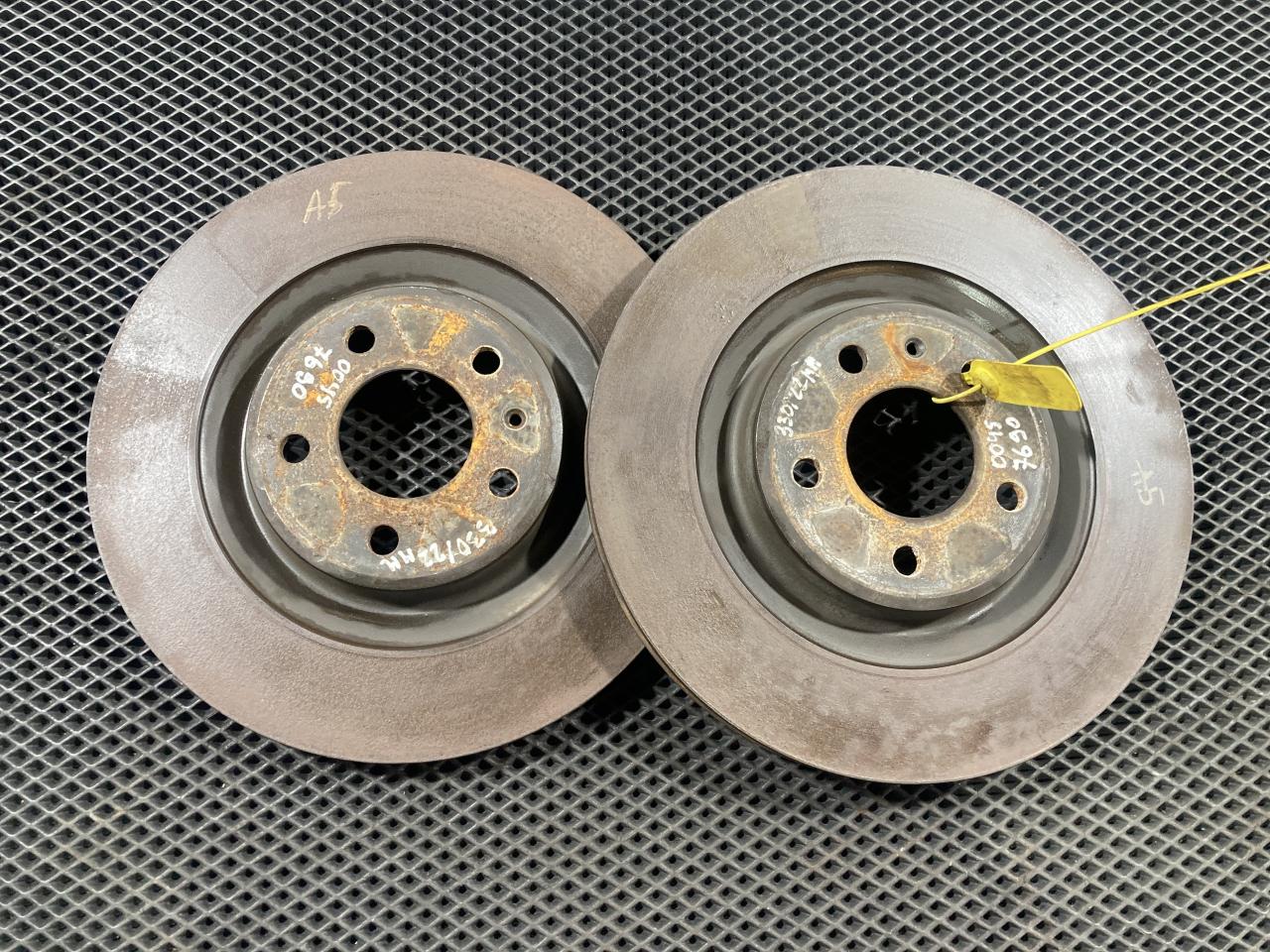 диски тормозные (комплект) Audi A5 F5 2019, 2.0 л., бензин, АКПП, лифтбэк, 8W0615601K - фото №1