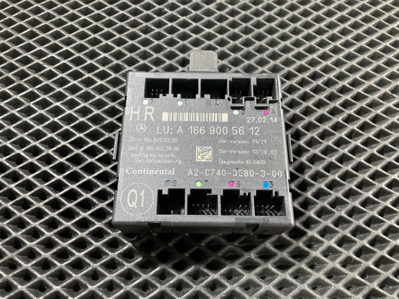 модуль управления двери Mercedes-Benz GL-Класс X166 2014, 4.7 л., M 278.928, бензин, АКПП, внедорожник 5 дв., A1669005612 - фото №1