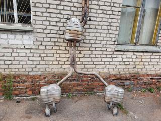 глушитель Audi A7 4G 2012, 3.0 л., CGXB, бензин, АКПП, хетчбэк 5 дв., 4G0119A, 4G0253611