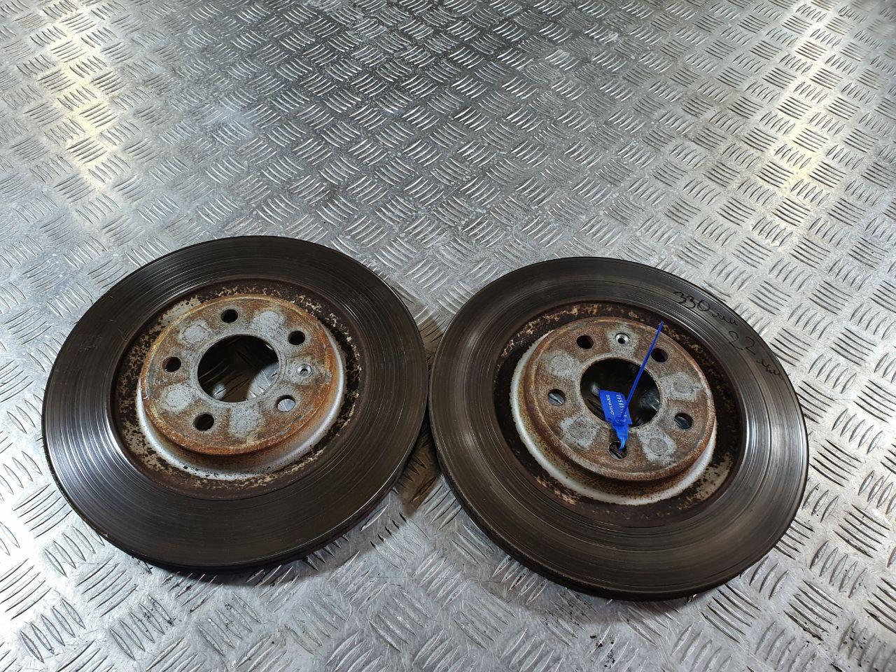 диски тормозные (комплект) Audi A7 4G 2012, 3.0 л., CGWB, бензин, хетчбэк 5 дв., 4H0615601H - фото №1