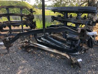 балка моста передний MAN TGX 1 поколение 2015, 12.4 л., D 2676 LF 46, дизель, АКПП, 81441013173