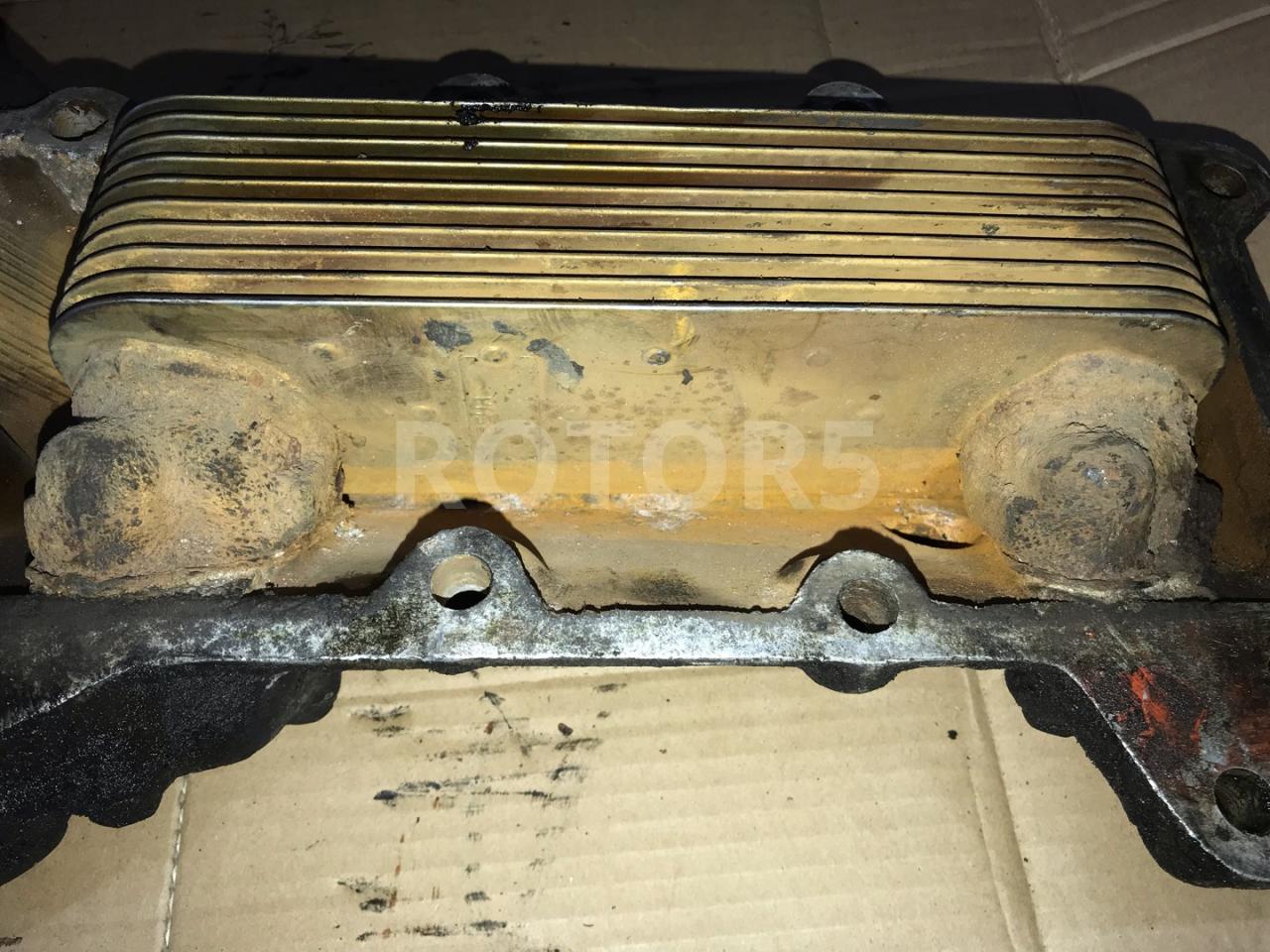 масляный теплообменник MAN F2000 1 поколение 1996 - фото №1