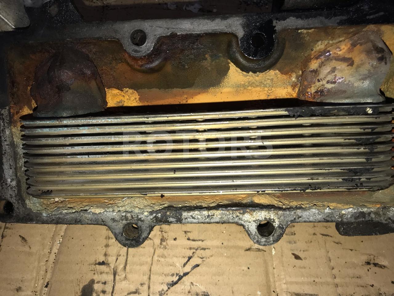 масляный теплообменник MAN F2000 1 поколение 1994 - фото №1