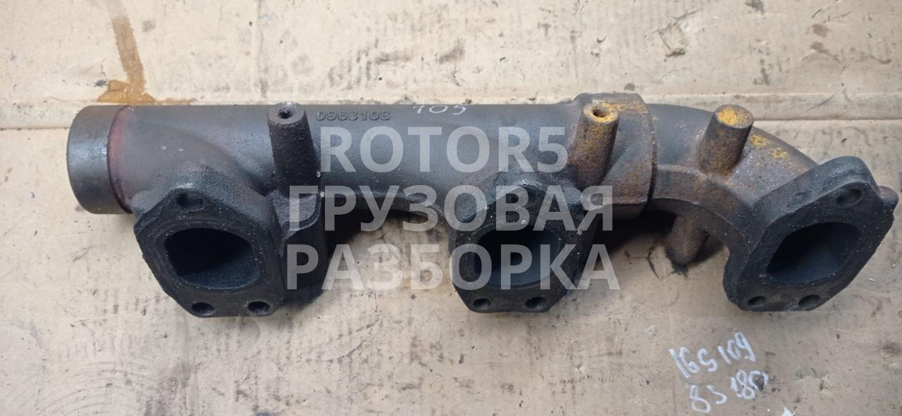 коллектор выпускной DAF XF 105 1 поколение 2010, 1653370, 0963108 - фото №1