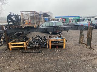 рама Mercedes-Benz Actros 3 поколение (MP3) 1848LS 2009, 11.9 л., OM 541.978, дизель, АКПП, чёрный, 9423111702