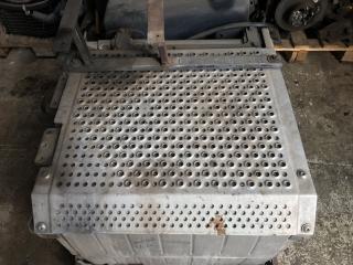 трап на раму Mercedes-Benz Actros 3 поколение (MP3) 1848LS 2009, 11.9 л., OM 541.978, дизель, АКПП, чёрный