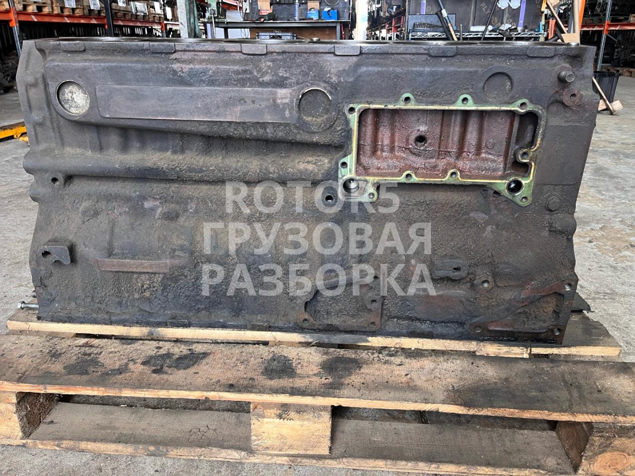 блок цилиндров MAN F90 1 поколение 1986, 12.0 л., D 2866 LFZ/290, дизель, 4070110901, 51011013218 - фото №1