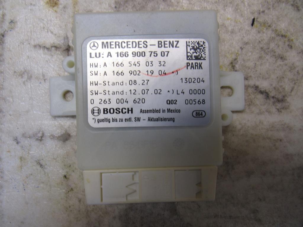 блок управления парктрониками Mercedes-Benz M-Класс W166 2015, 1669007507 - фото №1