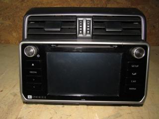 монитор мультимедиа Toyota Land Cruiser Prado 4 поколение J150 [2-й рестайлинг] 2020, 2.8 л., дизель, 86140-60E10, 86840-0F030