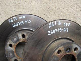 диски тормозные (комплект) BMW X6 F16 2016, 3.0 л., N57 D30 A, дизель, АКПП, внедорожник 5 дв.