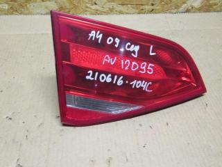 фонарь крышки багажника левый Audi A4 B8/8K 2009, 2.0 л., CAHA, дизель, АКПП, седан