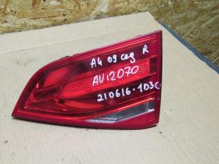 фонарь крышки багажника правый Audi A4 B8/8K 2009, 2.0 л., CAHA, дизель, АКПП, седан