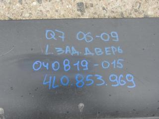 молдинг двери задней левой Audi Q7 4L 2008, 3.0 л., дизель, АКПП, внедорожник 5 дв., 4L0853969