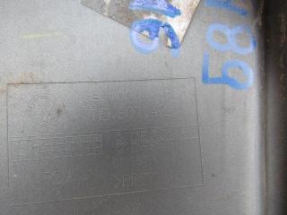 заглушка (решетка) в бампер Volkswagen Multivan T5 2003, 1.9 л., AXB, дизель, АКПП, минивэн, 7H5807489