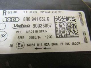 фара правая Audi Q5 8R 2012, 2.0 л., CJCA, дизель, АКПП, внедорожник 5 дв., 8R0941031C