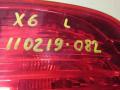 фонарь крышки багажника левый BMW X6 E71/E72 2008, 3.0 л., M57 D30 (306D3), дизель, АКПП, внедорожник 5 дв. - фото №2