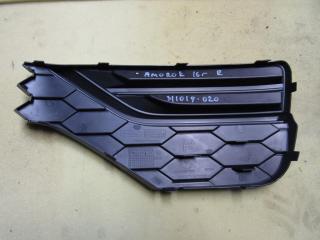 заглушка (решетка) в бампер Volkswagen Amarok 1 поколение 2H 2012, 2.0 л., CNFB, дизель, АКПП, пикап, 2H6807490