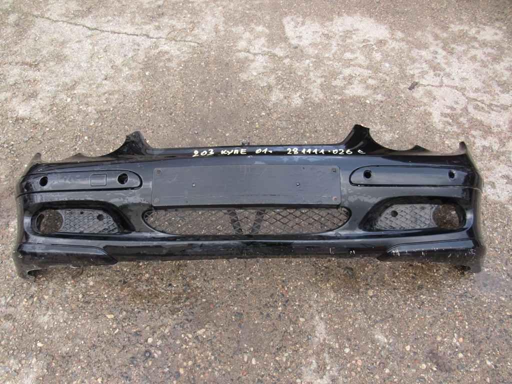 бампер передний Mercedes-Benz C-Класс W203/S203/CL203 2001, 2.2 л., OM 611.962, дизель, АКПП, купе - фото №1