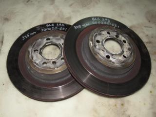 диски тормозные (комплект) Mercedes-Benz GLS-Класс X166 2015, 3.0 л., OM 642.826, дизель, внедорожник 5 дв.