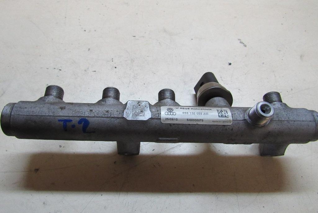 топливная рампа Audi Q7 4L 2007, 3.0 л., дизель, внедорожник 5 дв., 059130089AM - фото №1