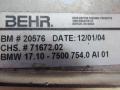 радиатор АКПП BMW X5 E53 2003, 3.0 л., M57 D30 (306D2), дизель, внедорожник 5 дв., 17207500754 - фото №2