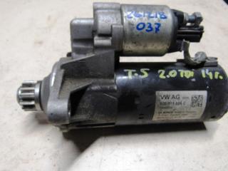 стартер Volkswagen Multivan T5 2009, 2.0 л., CFCA, дизель, минивэн, 02E911024C