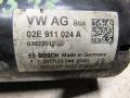 стартер Volkswagen Multivan T5 2009, 2.0 л., CFCA, дизель, минивэн, 02E911024A - фото №4