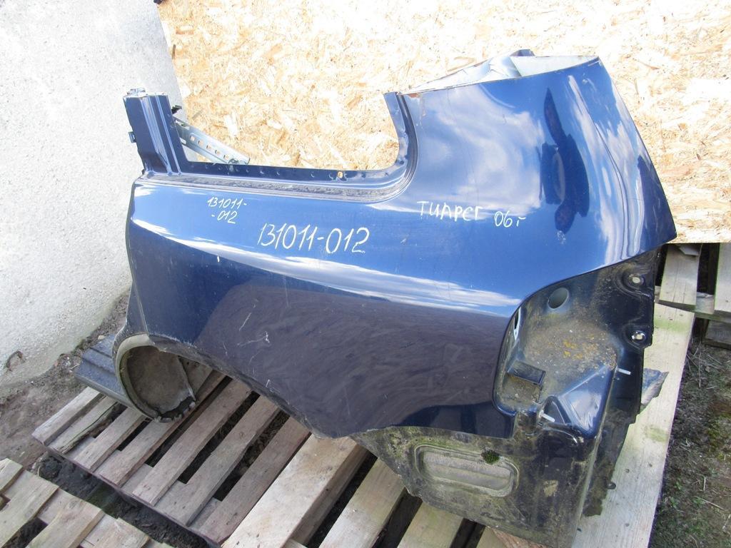 крыло заднее левое Volkswagen Touareg 1 поколение 2003, 2.5 л., дизель, внедорожник 5 дв. - фото №1