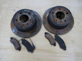 диски тормозные задние Peugeot Boxer 2 поколение [рестайлинг] 2019, дизель