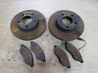 диски тормозные (комплект) Peugeot Boxer 2 поколение [рестайлинг] 2019, дизель