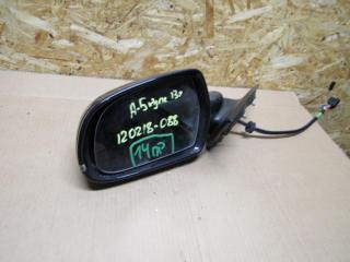 зеркало наружное левое Audi A5 8T [рестайлинг] 2013, 2.0 л., CNHA, дизель, АКПП, купе