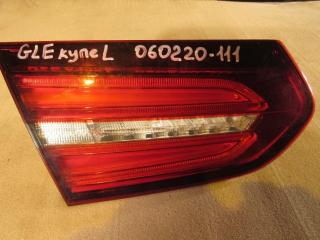 фонарь крышки багажника левый Mercedes-Benz GLE W166 2017, 3.0 л., OM 642.826, дизель, купе, 2929063900