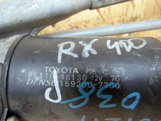 механизм стеклоочистителя (трапеция дворников) Lexus RX 2 поколение 2005, 3.3 л., 3MZ-FE, гибрид, внедорожник 5 дв., 85110-48130