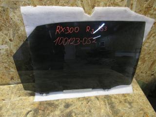 стекло двери задней правой Lexus RX 4 поколение [рестайлинг] 2020