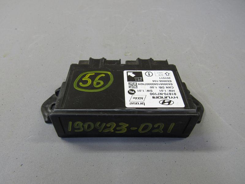 блок управления крышкой багажника Hyundai Tucson 4 поколение 2021, 1.6 л., гибрид, 81870-N7100 - фото №1