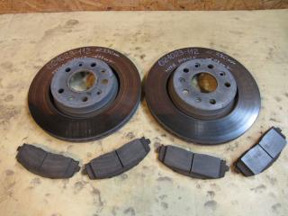 диски тормозные (комплект) Jeep Wrangler 4 поколение 2023, 2.0 л., бензин, АКПП