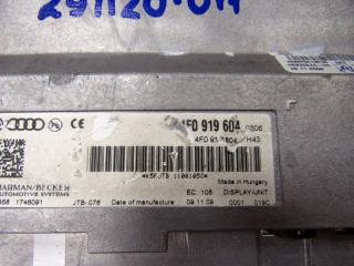 монитор мультимедиа Audi Q5 8R 2010, 4F0919604
