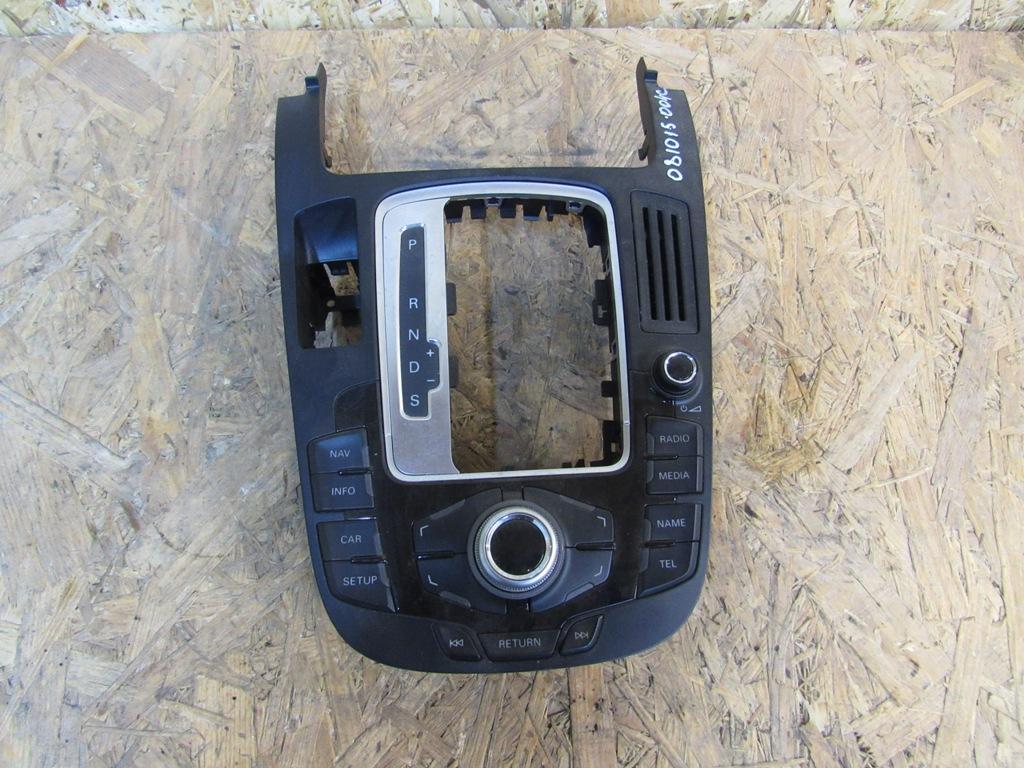 панель управления магнитолой Audi A4 B8/8K 2009, 8T0919609WFX - фото №1