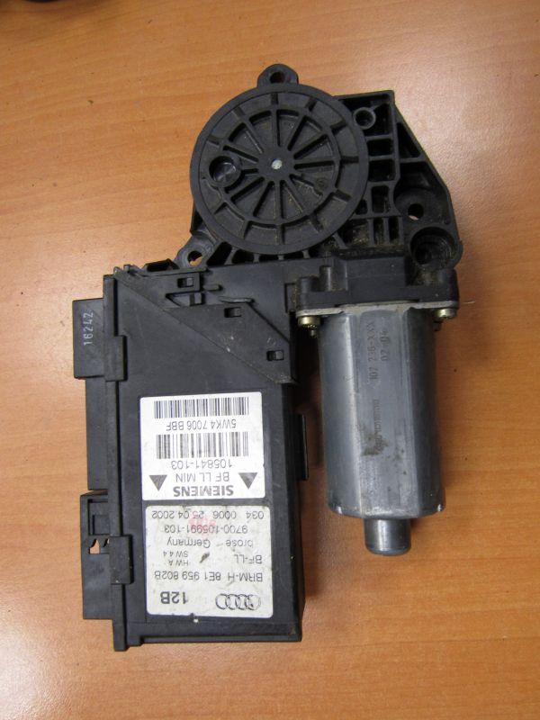 моторчик стеклоподъемника передний правый Audi A4 B7 2006, 8E1959802B - фото №1