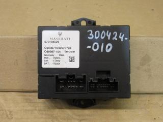 блок управления крышкой багажника Maserati Levante 1 поколение 2018, 3.0 л., бензин, 670104525