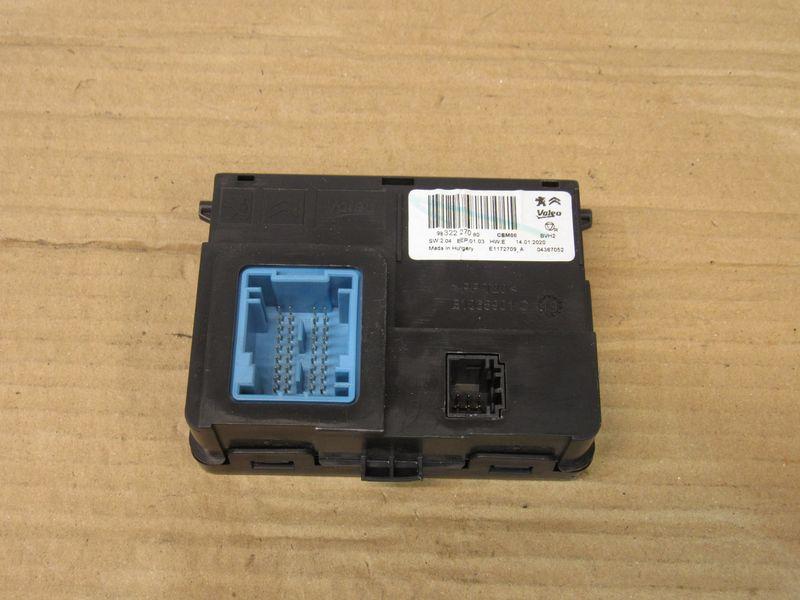 блок управления печки / климат-контроля Peugeot 5008 2 поколение 2020, 2.0 л., дизель - фото №1