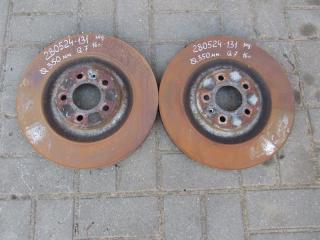 диски тормозные задние Audi Q7 4M 2016, 3.0 л., дизель