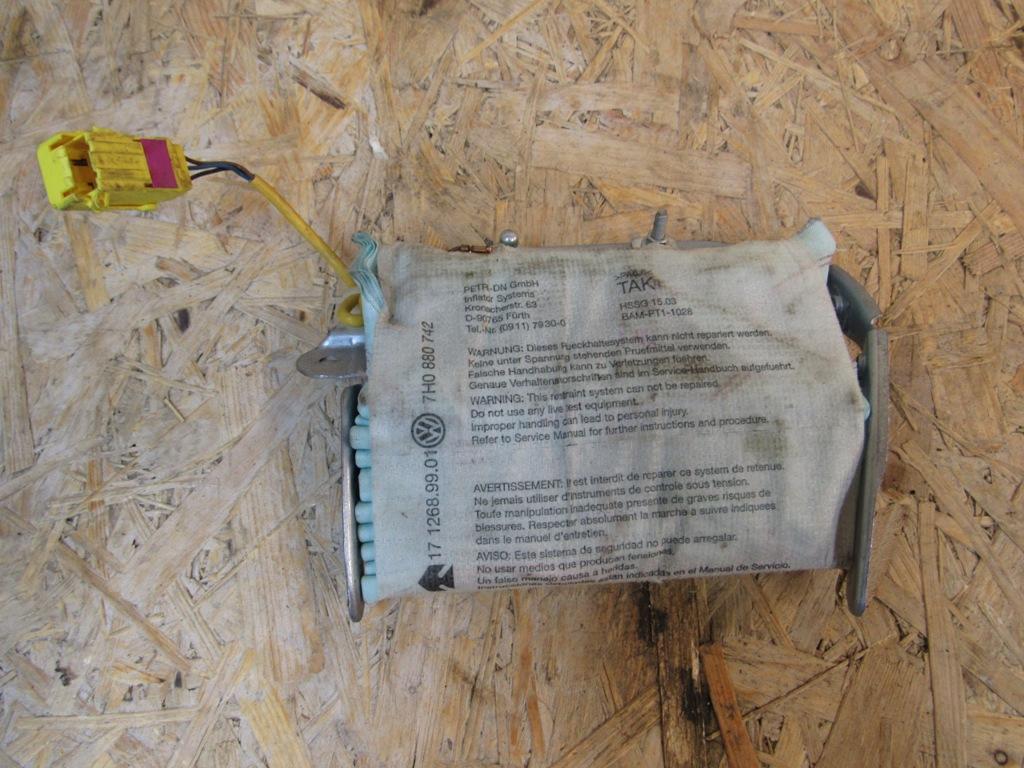 подушка безопасности Volkswagen Multivan T5 2005, 7H0880742D - фото №1